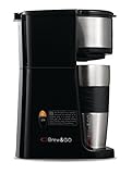 C3 30-10612 Brew&GO 1 Tassen Kaffeemaschine-Set (mit Isolier-Trinkbecher) edelstahl - 2