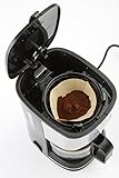 Korona – Kaffeeautomat 12015| 0,7 Liter | 5 Tassen | 550 W | Edelstahl/Schwarz | Singlehaushalt - 3