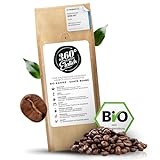 Premium Kaffee preisgekrönt | Köstlich, sehr säurearm und bekömmlich von 360° rundum ehrlich | Ganze Bio-Kaffee-Bohnen | 100% Arabica fair gehandelt | Öko-Verpackung 500g