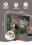 Adventskalender 2020 Kaffee gemahlene Bohnen I Kaffee Adventskalender mit 24 erlesenen Kaffee Sorten aus aller Welt als Probierset 480g feinster Kaffee - 3