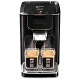 Philips HD7865/60 Senseo Quadrante Kaffeepadmaschine, Edelstahl, mit Kaffee Boost Technologie, Schwarz - 2