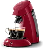 Philips Senseo HD6554/90 Kaffeepadmaschine (Crema Plus, Kaffeestärkewahl) dunkelrot - 4