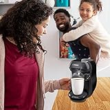 Tassimo Happy Kapselmaschine TAS1002 Kaffeemaschine by Bosch, über 70 Getränke, vollautomatisch, geeignet für alle Tassen, platzsparend, 1400 W, schwarz/anthrazit - 5