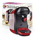 Tassimo Happy Kapselmaschine TAS1003 Kaffeemaschine by Bosch, über 70 Getränke, vollautomatisch, geeignet für alle Tassen, platzsparend, 1400 W, rot - 2