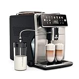 Saeco SM7583/00 Xelsis Kaffeevollautomat 12 Kaffeespezialitäten (LED-Display mit Direktwahltasten, 6 Benutzerprofile), Edelstahl - 5