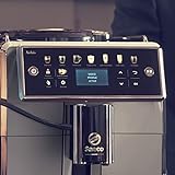 Saeco SM7583/00 Xelsis Kaffeevollautomat 12 Kaffeespezialitäten (LED-Display mit Direktwahltasten, 6 Benutzerprofile), Edelstahl - 10