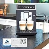 Krups EA895N Kaffeevollautomat Evidence One | One-Touch-Cappuccino | Doppel-Tassen-Funktion | 12 Getränkespezialitäten | Farbdisplay | 2,3L Wassertank | 1450 Watt - 7