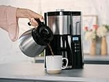 Melitta 1025-18 Look V Timer Filter-Kaffeemaschine mit Thermo-Kanne und Timerfunktion, 1080, abnehmbaren Wassertank und Entkalkungsprogramm, 1.25 liters, schwarz - 5