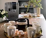 De’Longhi Dinamica Plus ECAM 370.95.T Kaffeevollautomat mit Milchsystem, Cappuccino und Espresso auf Knopfdruck, 3,5 Zoll TFT Touchscreen Farbdisplay und App-Steuerung, Kaffeekannen-Funktion, titan - 16