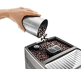 De’Longhi Dinamica Plus ECAM 370.95.T Kaffeevollautomat mit Milchsystem, Cappuccino und Espresso auf Knopfdruck, 3,5 Zoll TFT Touchscreen Farbdisplay und App-Steuerung, Kaffeekannen-Funktion, titan - 10