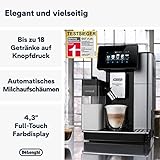De’Longhi PrimaDonna Soul ECAM 612.55.SB Kaffeevollautomat mit Milchsystem & Bean Adapt Technologie, 18 Rezepte per Knopfdruck, mit Farbdisplay & App-Steuerung, silber - 3