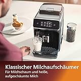 Philips 2200 Serie EP2220/10 Kaffeevollautomat, 2 Kaffeespezialitäten, Schwarz/Schwarz-gebürstet - 3