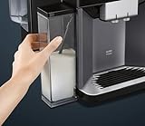 Siemens EQ.500 integral Kaffeevollautomat TQ505D09, einfache Bedienung, integrierter Milchbehälter, zwei Tassen gleichzeitig, 1.500 Watt, schwarz - 3