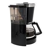 Melitta 1011-04, Filterkaffeemaschine mit Glaskanne, AromaSelector, schwarz Kaffeemaschine LOOK IV SELECTION, Kunststoff, 1.2 liters - 3