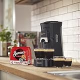 Philips Senseo Select CSA240/60 Kaffeepadmaschine (Kaffeestärkewahl Plus, Memo-Funktion, aus recyceltem Plastik), schwarz - 4