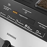 Siemens EQ.300 Kaffeevollautomat TI353501DE, kompakte Größe, einfache Bedienung, 1.300 Watt, silber - 4