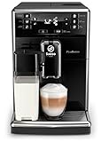 Saeco PicoBaristo SM5460/10 Kaffeevollautomat, 10 Kaffeespezialitäten (integriertes Milchsystem) schwarz