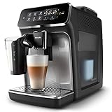 Philips 3200 Serie EP3246/70 Kaffeevollautomat, 5 Kaffeespezialitäten (LatteGo Milchsystem) Schwarz/Silber-lackiert - 10