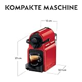 Nespresso Kapselmaschine Inissia XN1005 von Krups | Sehr schnell betriebsbereit | Automatische Abschaltung | Ruby Red - 3