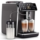 Saeco GranAroma Kaffeevollautomat SM6580/10 (14 Kaffeespezialitäten, 4 Benutzerprofile, Farbiges TFT-Display) Grau - 2