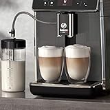 Saeco GranAroma Kaffeevollautomat SM6580/10 (14 Kaffeespezialitäten, 4 Benutzerprofile, Farbiges TFT-Display) Grau - 7
