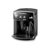 De'Longhi Caffé Corso ESAM 2600 Kaffeevollautomat mit Milchaufschäumdüse für Cappuccino, mit Espresso Direktwahltaste und Drehregler, 2-Tassen-Funktion, großer 1,8 Liter Wassertank, Schwarz