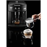 De’Longhi Caffé Corso ESAM 2600 Kaffeevollautomat mit Milchaufschäumdüse für Cappuccino, mit Espresso Direktwahltaste und Drehregler, 2-Tassen-Funktion, großer 1,8 Liter Wassertank, Schwarz - 4