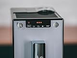 Melitta Caffeo Solo E950-103 Schlanker Kaffeevollautomat mit Vorbrühfunktion | 15 Bar | LED-Display | höhenverstellbarer Kaffeeauslauf | Herausnehmbare Brühgruppe |Silber - 7