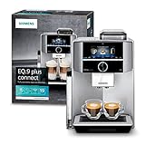 Siemens EQ.9 plus connect s500 Kaffeevollautomat TI9558X1DE, automatische Reinigung, Personalisierung, extra leise, 1.500 Watt, Edelstahl - 5