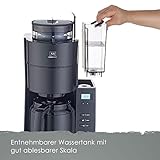 Melitta AromaFresh 1021-13 AMAZON EXKLUSIV Filter-Kaffeemaschine mit Therm-kanne und integriertem Mahlwerk, ca. 10 Tassen, pure black - 4